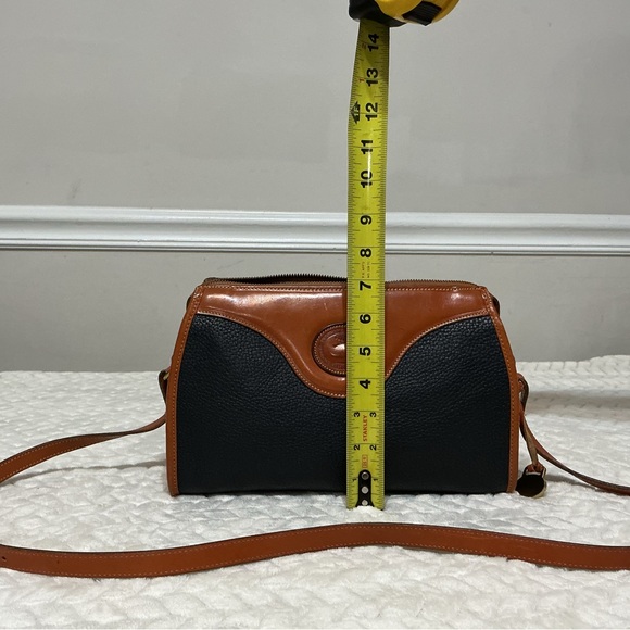 Dooney & Bourke Black and Tan Crossbody Bag - Picture 15 of 15